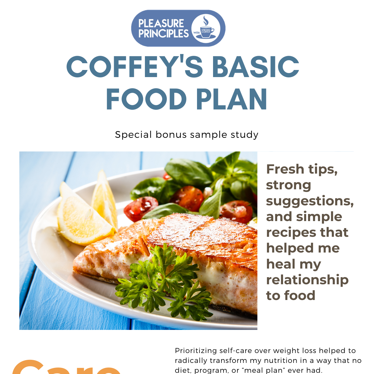 Coffey Basic Food Plan – Sample Study